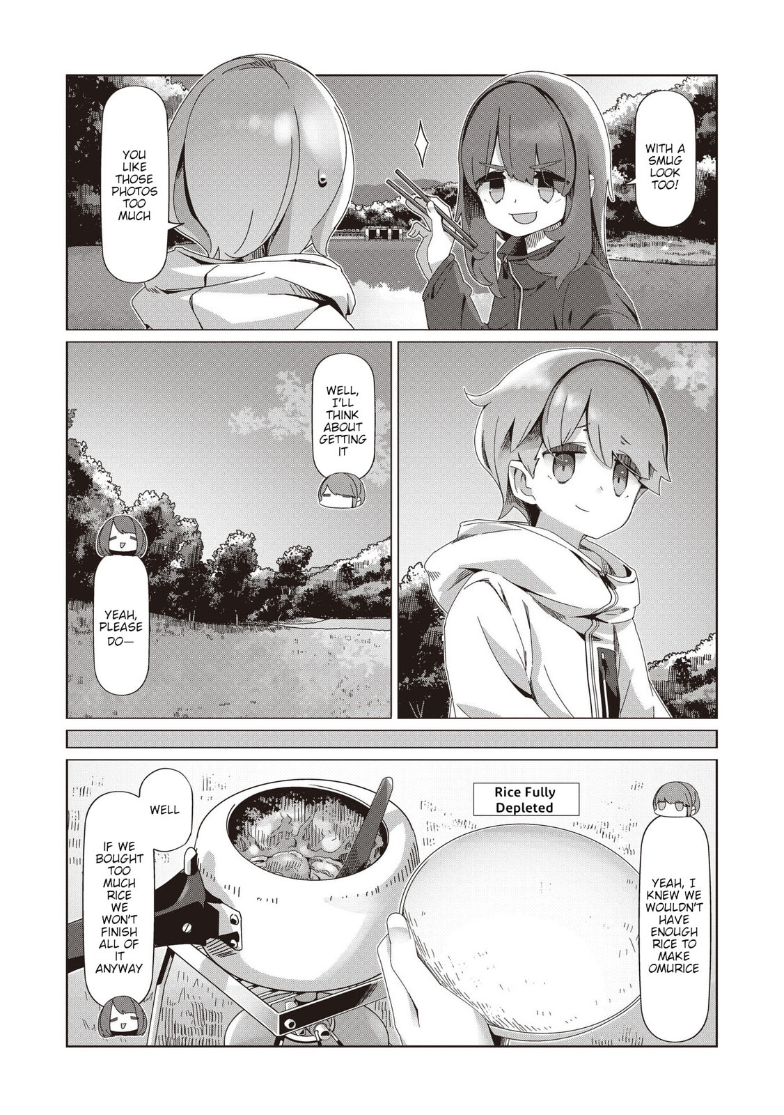 Read Laid-Back Camp chapter 103 image 9 on Lezhin