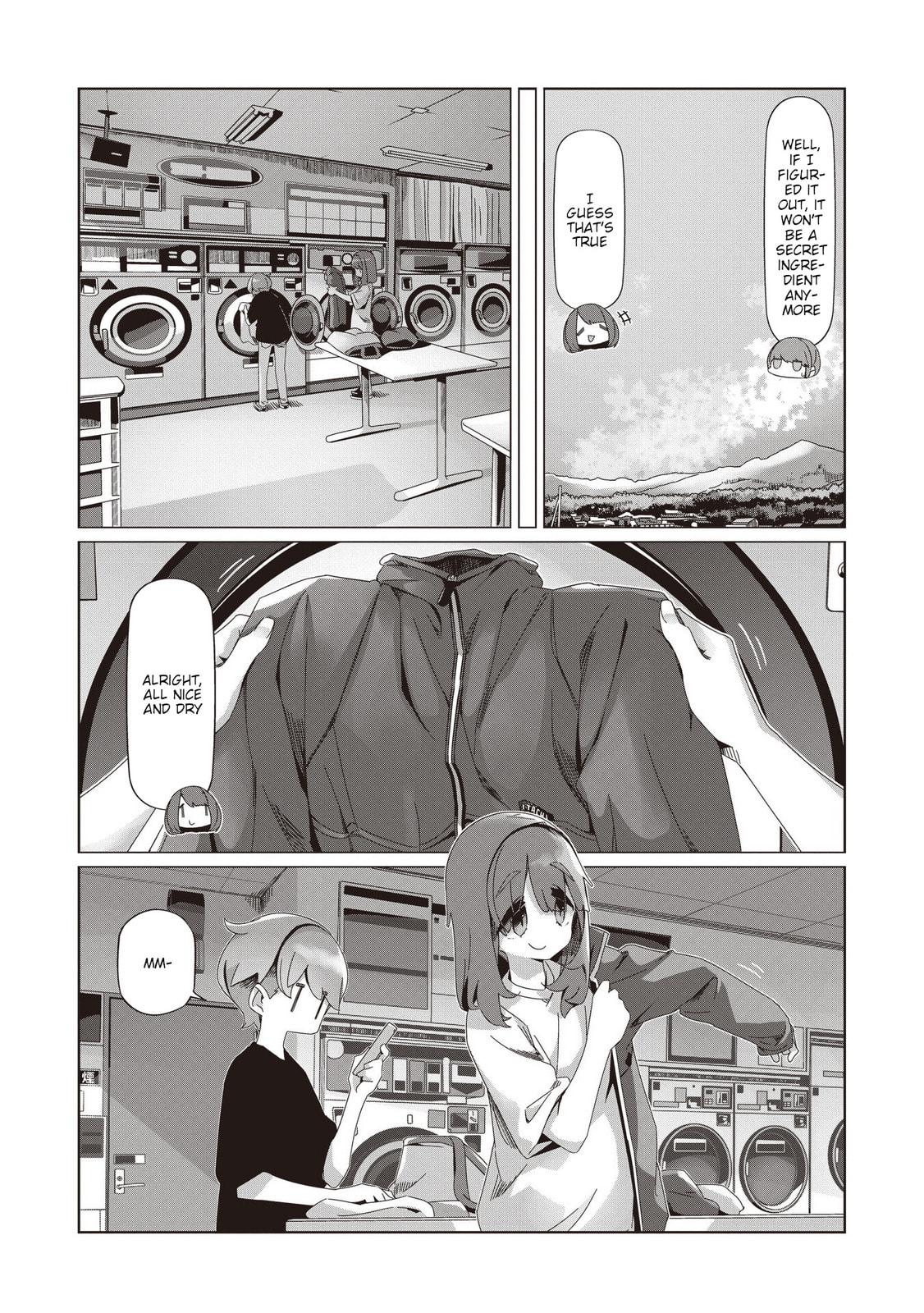 Read Laid-Back Camp chapter 104 image 14 on Lezhin