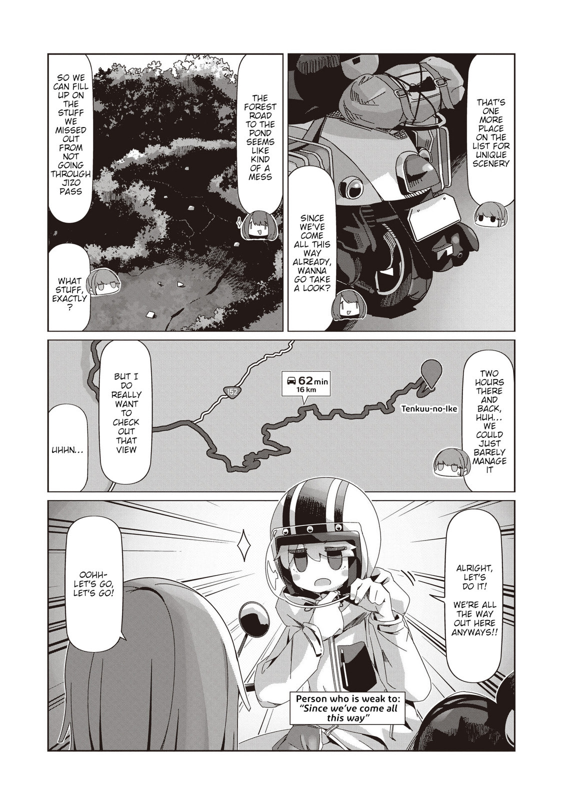 Read Laid-Back Camp chapter 104 image 18 on Lezhin