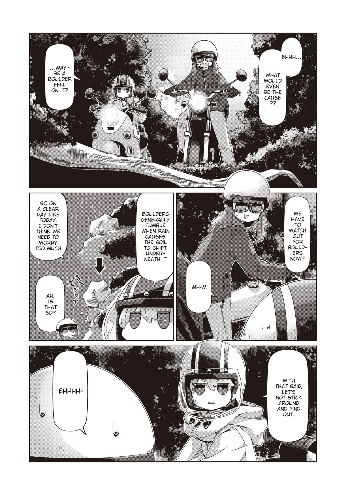 Read Laid-Back Camp chapter 104 image 23 on Lezhin