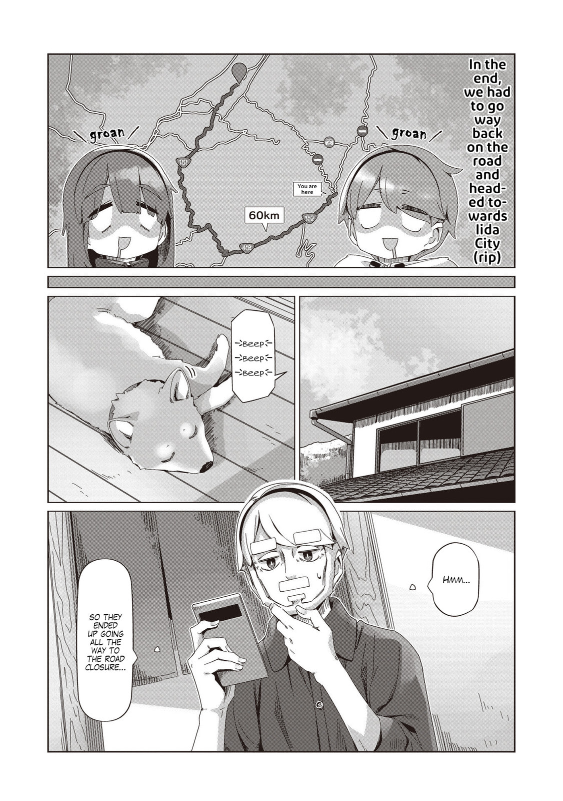 Read Laid-Back Camp chapter 104 image 7 on Lezhin
