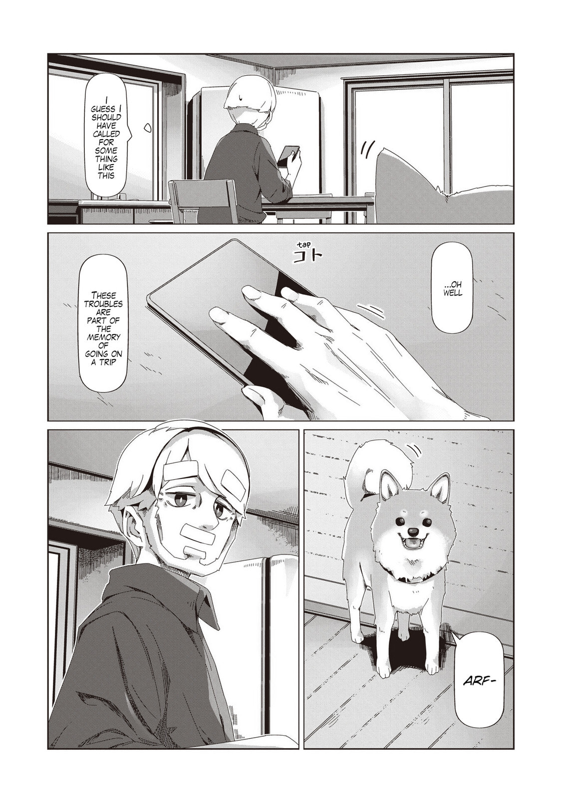 Read Laid-Back Camp chapter 104 image 8 on Lezhin