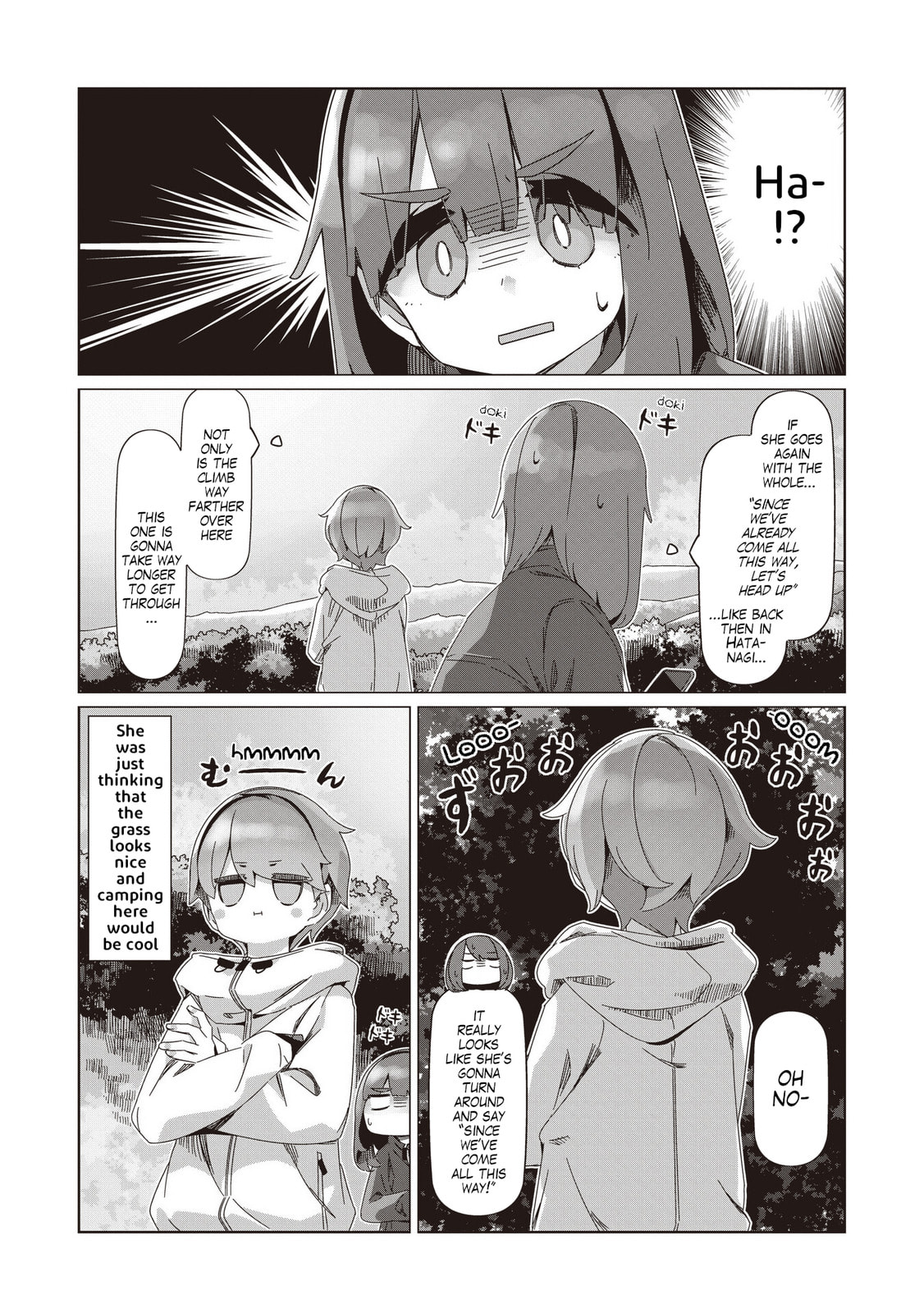Laid-Back Camp Chapter 105 page 2 - 