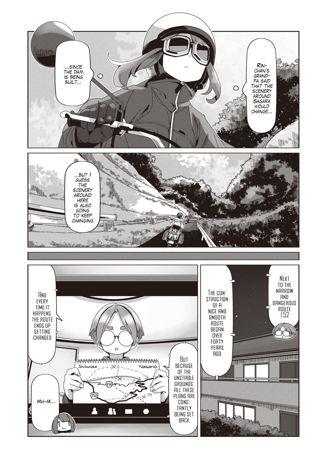 Laid-Back Camp Chapter 105 page 13 - 