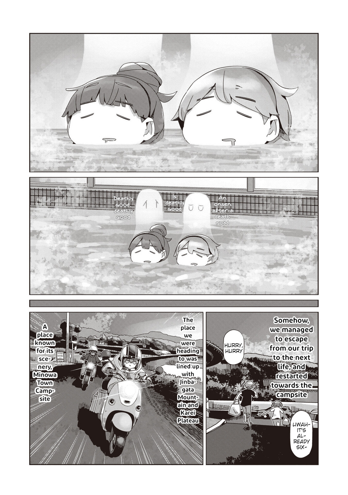 Laid-Back Camp Chapter 105 page 22 - 