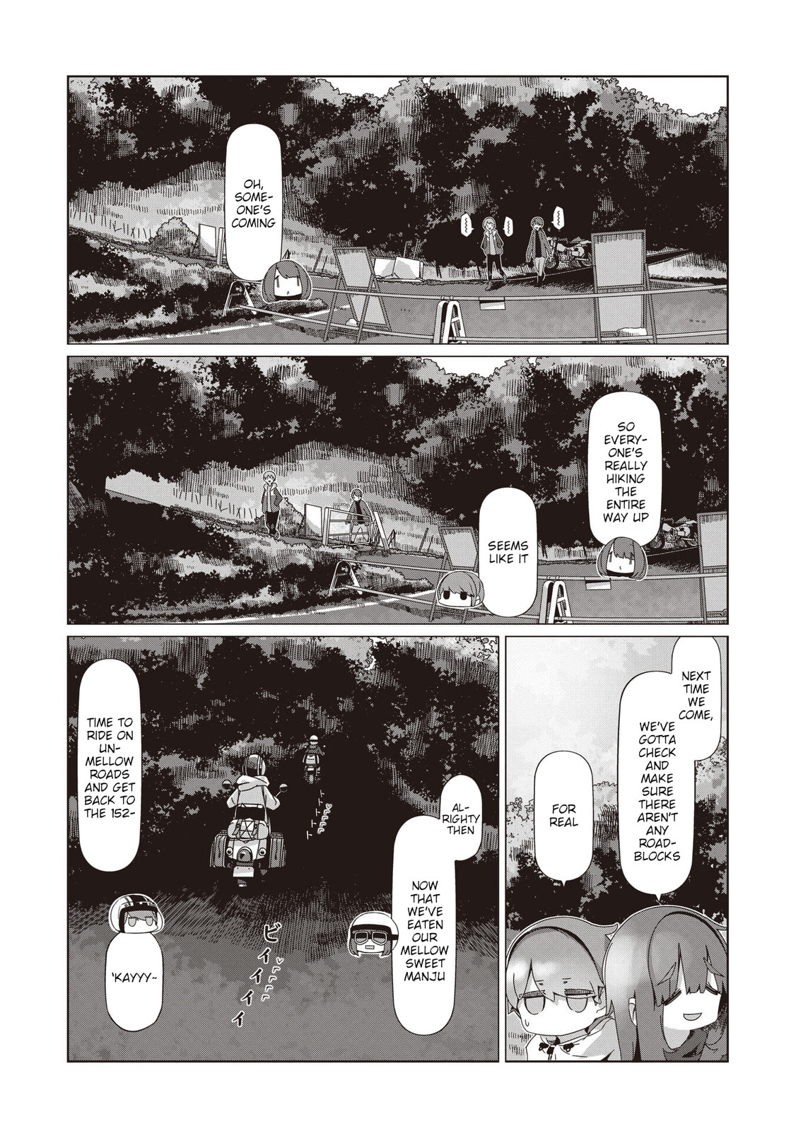 Laid-Back Camp Chapter 105 page 7 - 