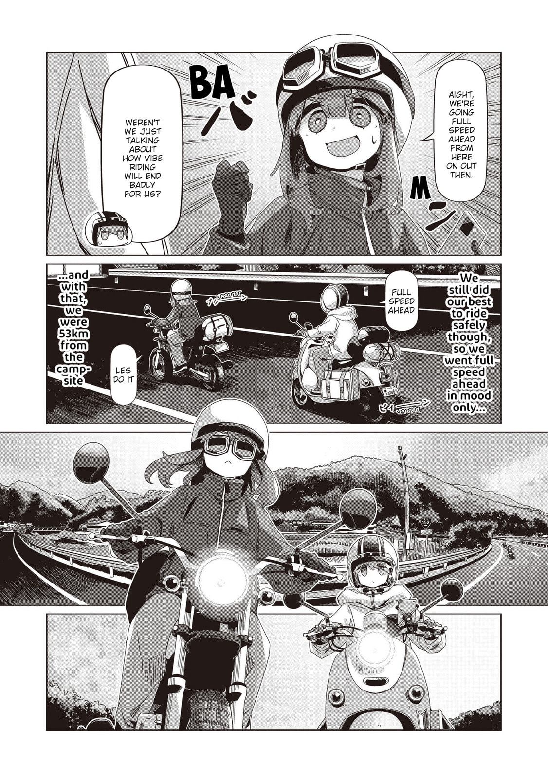 Laid-Back Camp Chapter 105 page 9 - 