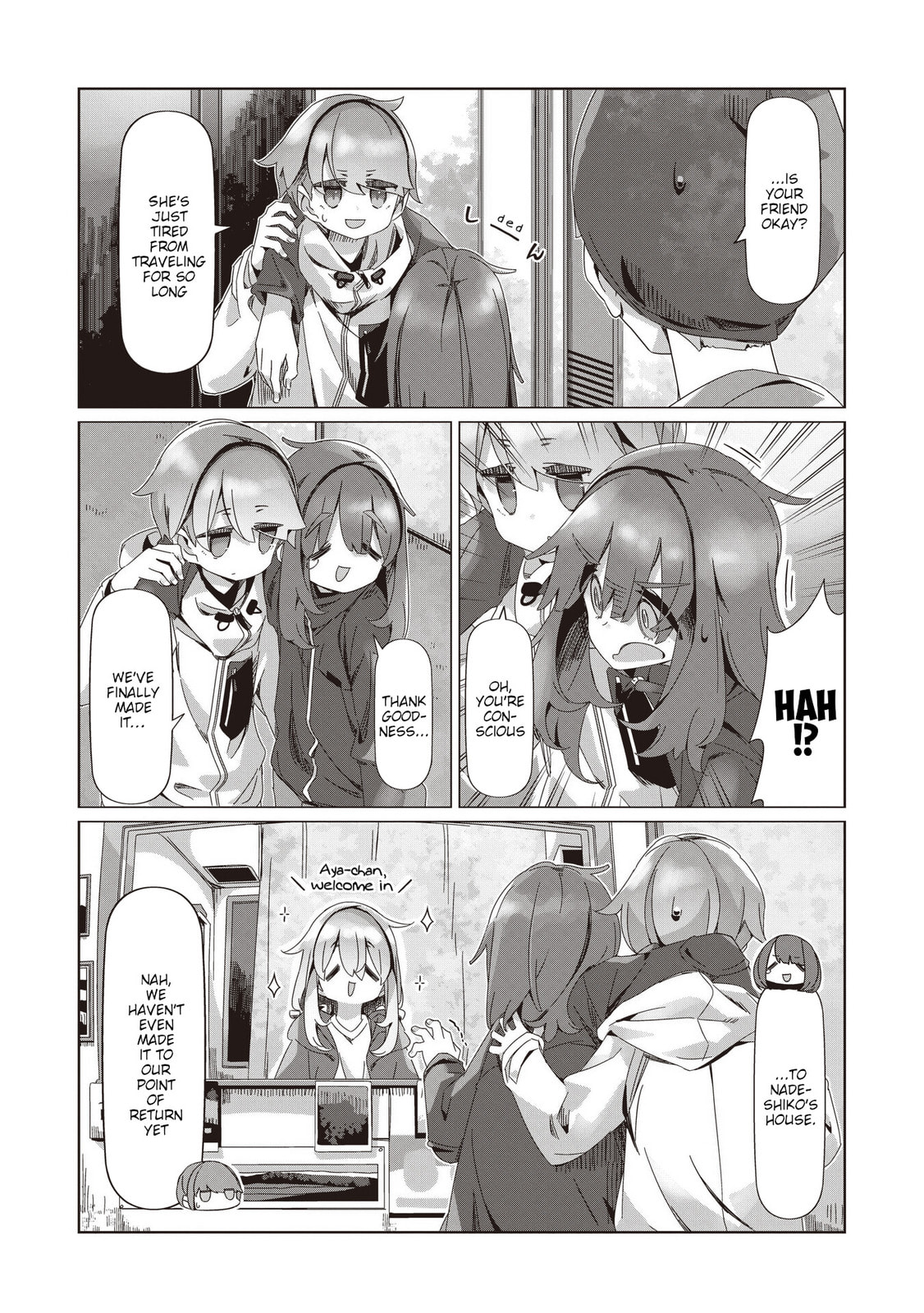 Read Laid-Back Camp chapter 106 image 1 on Lezhin