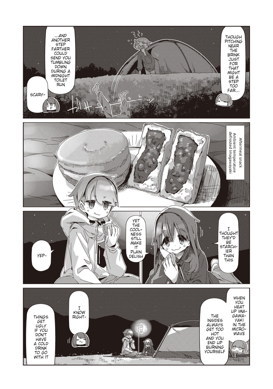 Read Laid-Back Camp chapter 106 image 14 on Lezhin