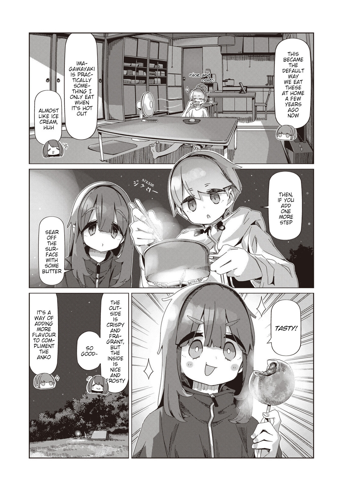 Read Laid-Back Camp chapter 106 image 15 on Lezhin