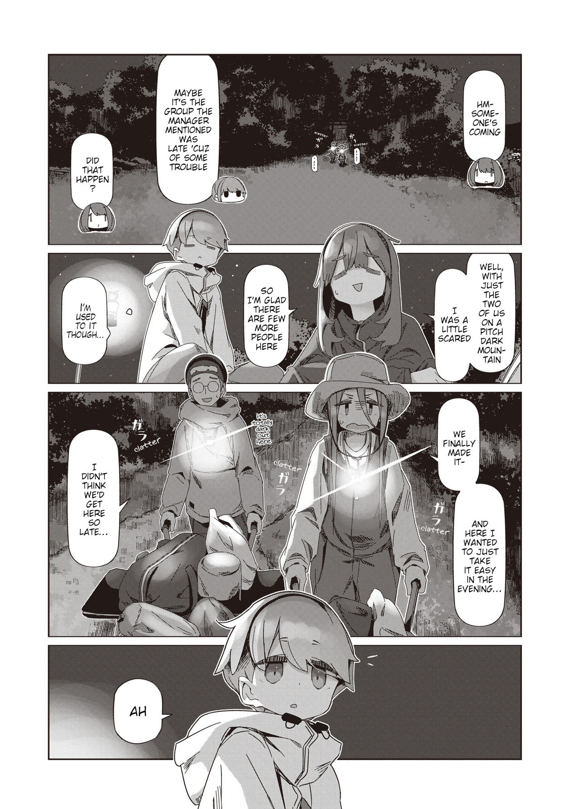Read Laid-Back Camp chapter 106 image 18 on Lezhin