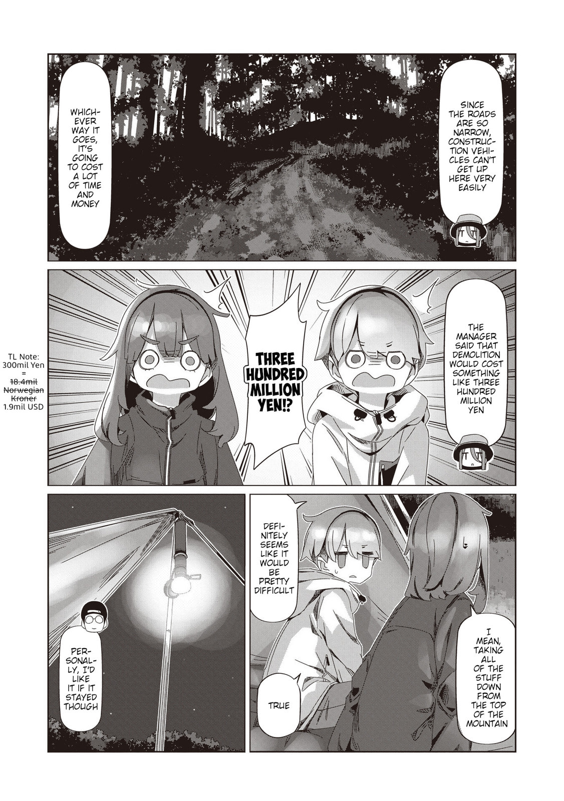 Read Laid-Back Camp chapter 106 image 23 on Lezhin