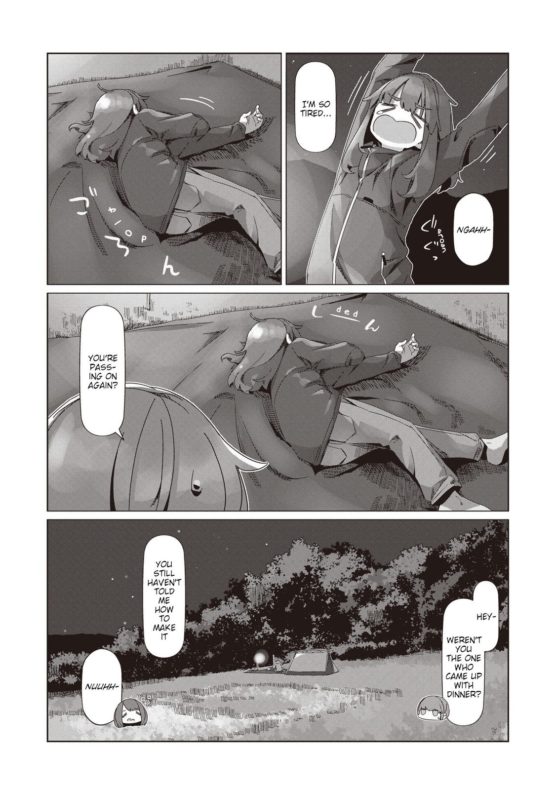 Read Laid-Back Camp chapter 106 image 6 on Lezhin