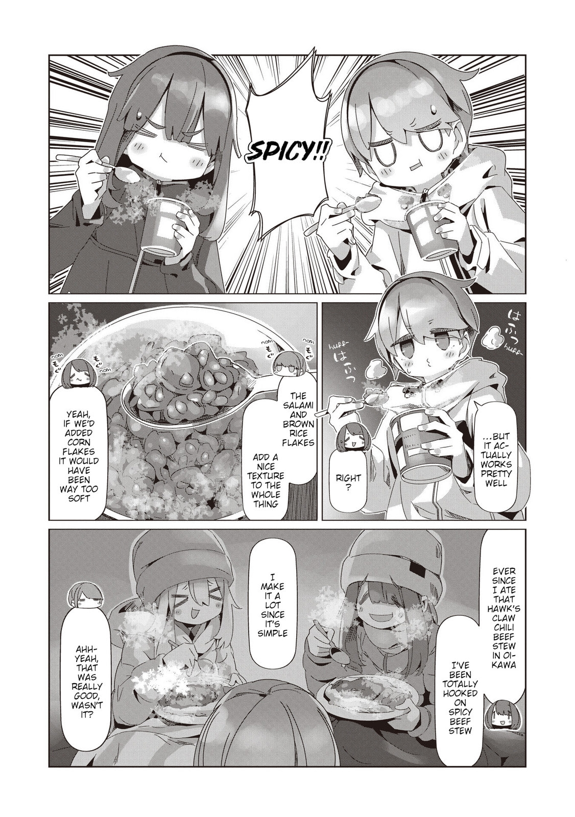 Read Laid-Back Camp chapter 107 image 11 on Lezhin
