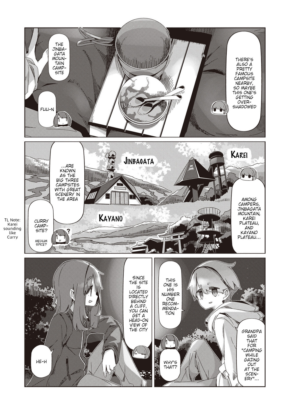 Read Laid-Back Camp chapter 107 image 13 on Lezhin