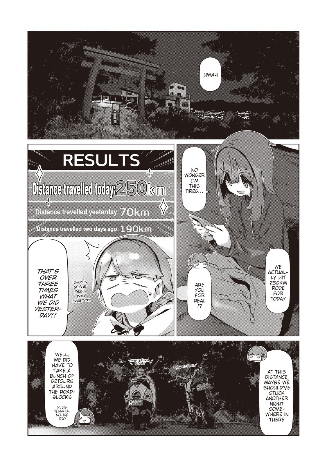 Read Laid-Back Camp chapter 107 image 16 on Lezhin