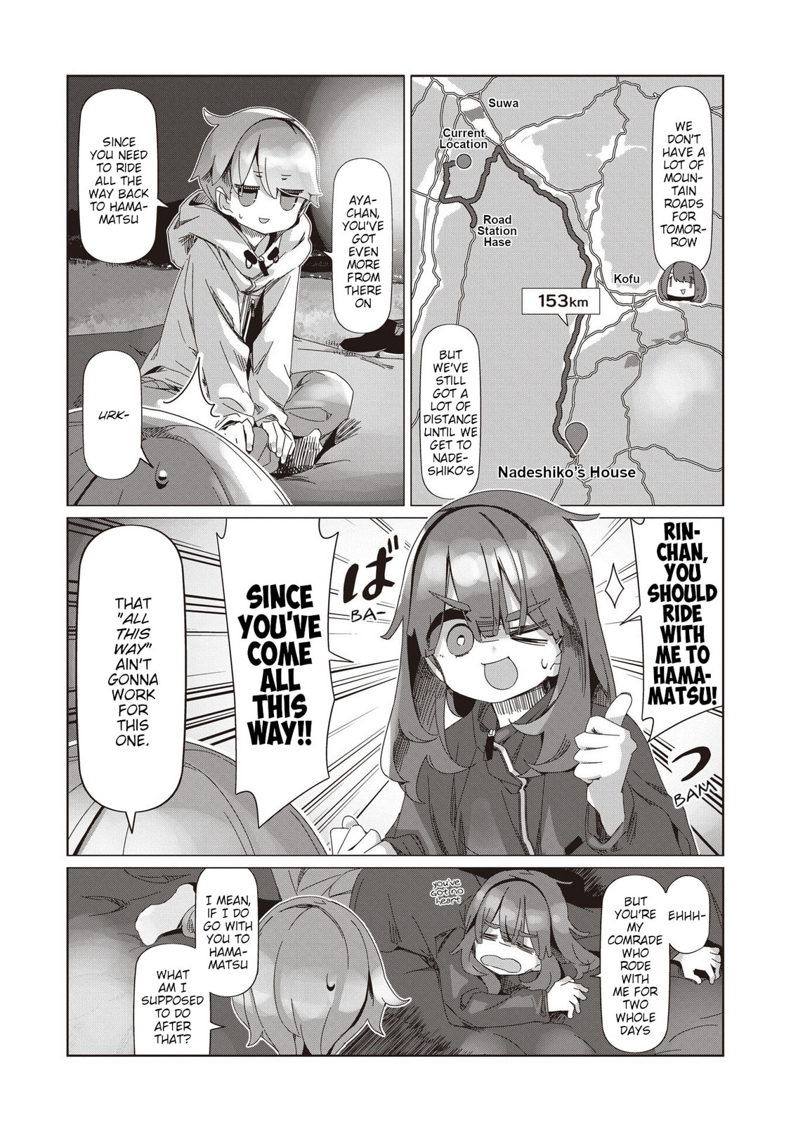 Read Laid-Back Camp chapter 107 image 17 on Lezhin