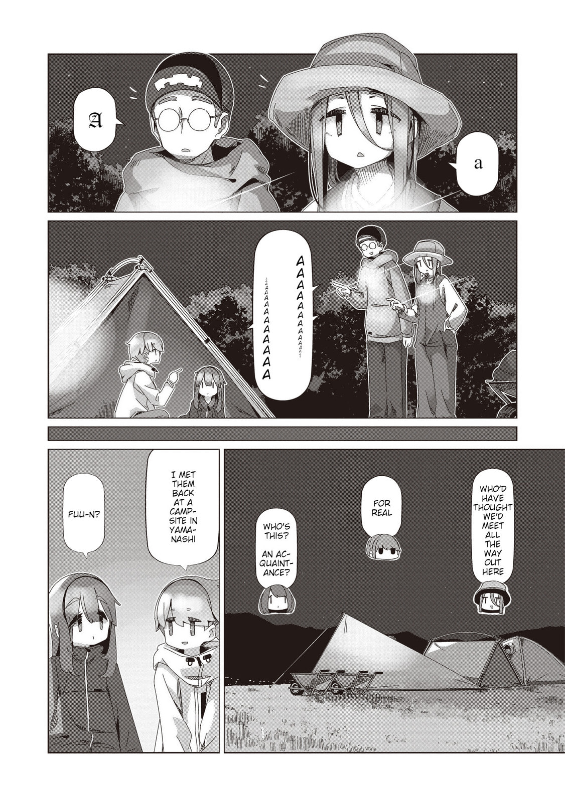 Read Laid-Back Camp chapter 107 image 19 on Lezhin