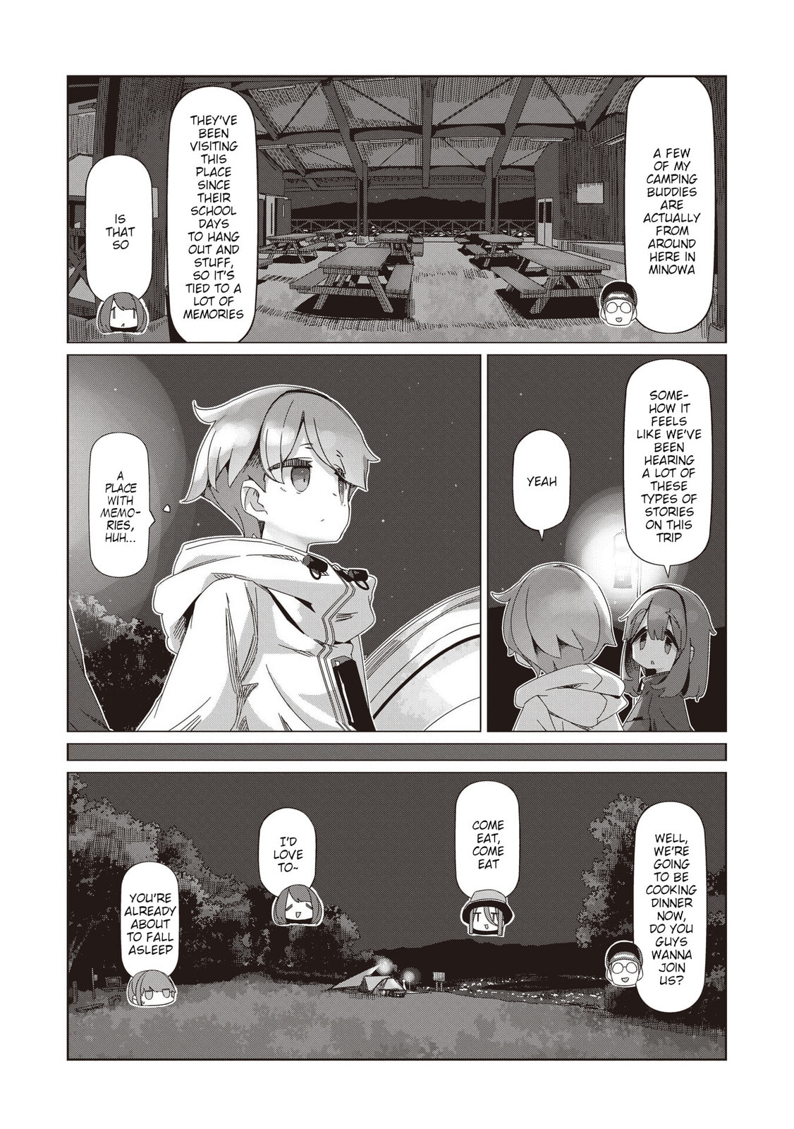Read Laid-Back Camp chapter 107 image 24 on Lezhin