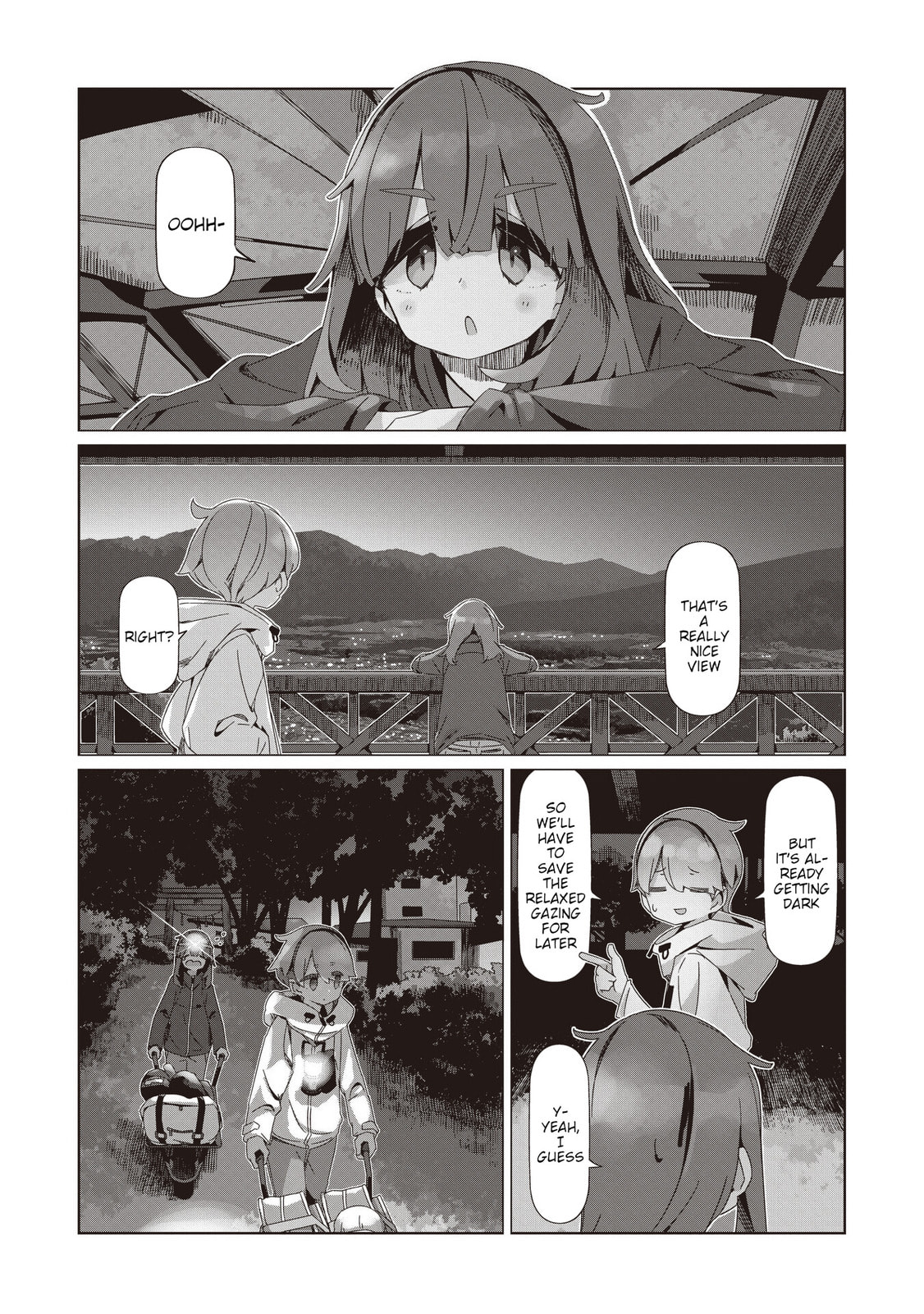 Read Laid-Back Camp chapter 107 image 4 on Lezhin