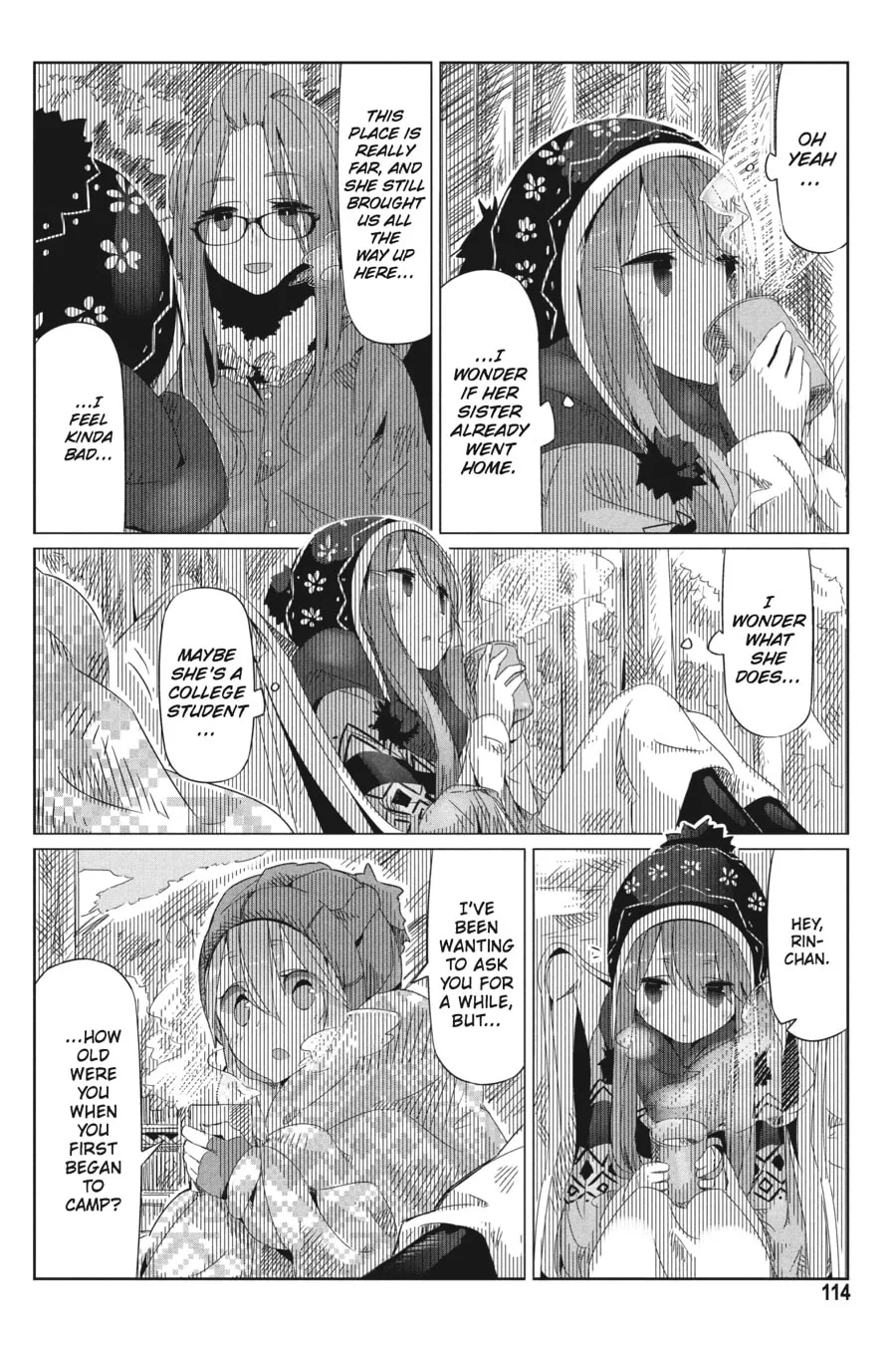 Read Laid-Back Camp chapter 11 image 10 on Lezhin