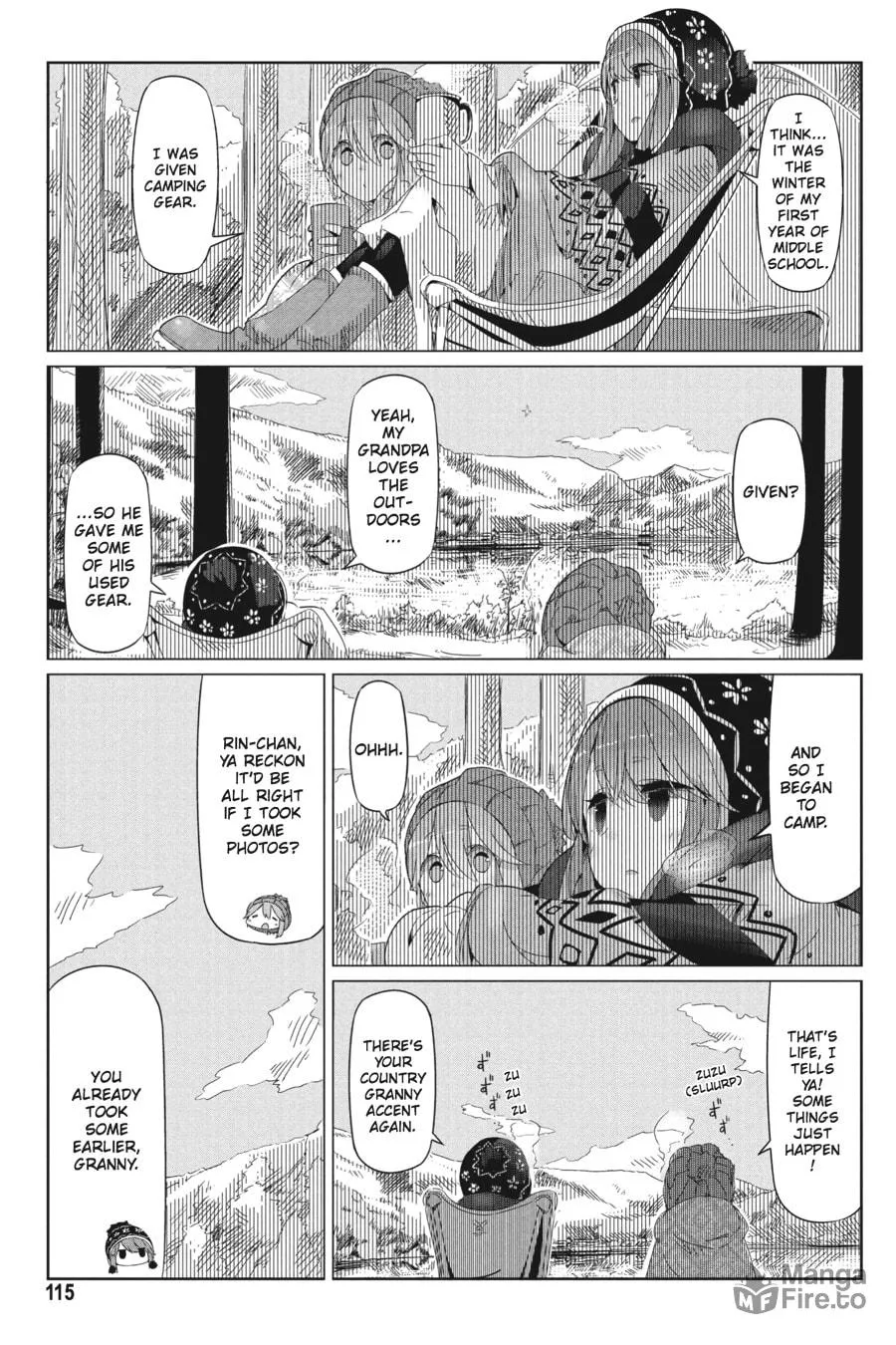 Read Laid-Back Camp chapter 11 image 11 on Lezhin