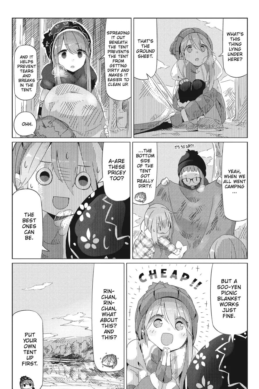 Read Laid-Back Camp chapter 11 image 7 on Lezhin