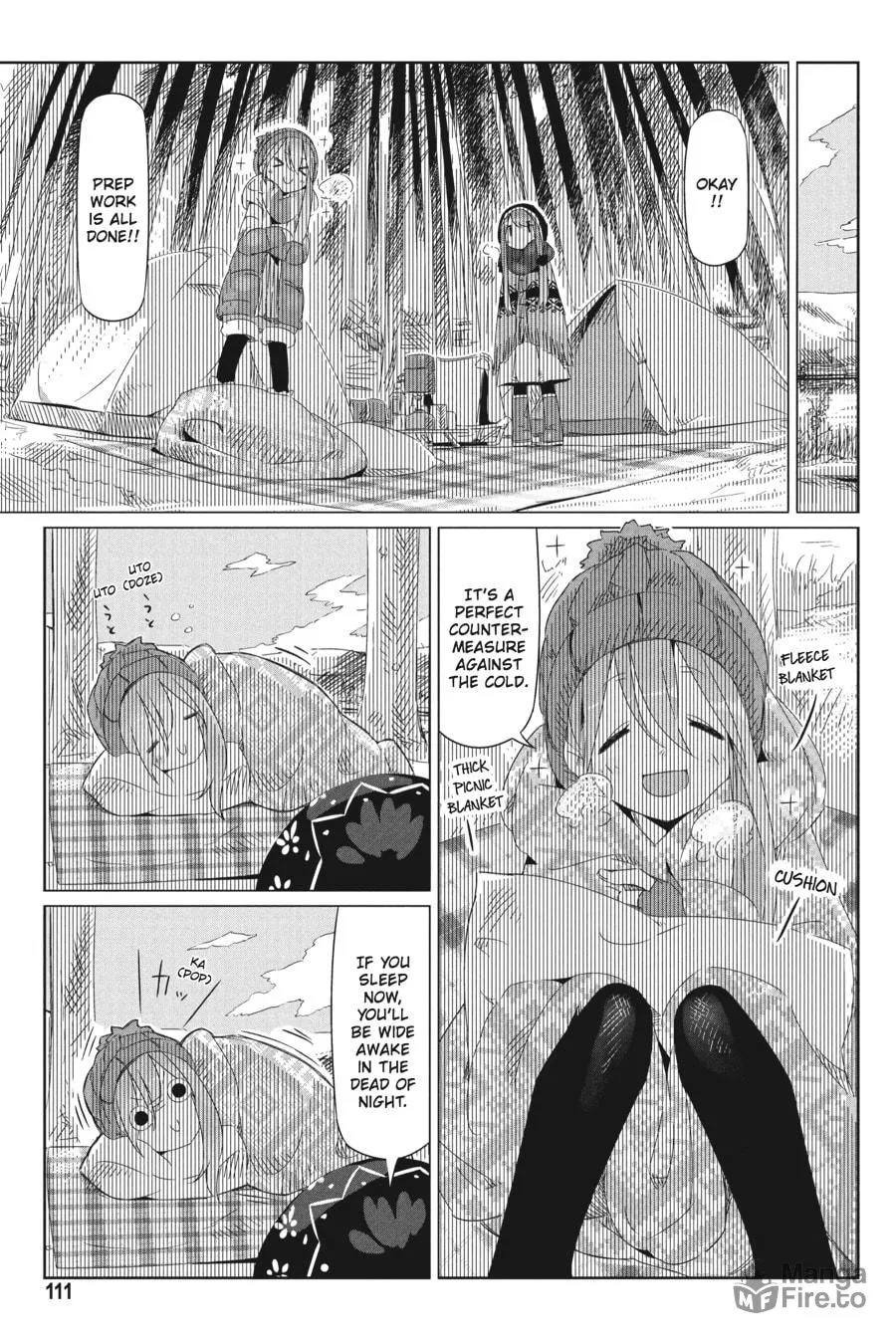 Read Laid-Back Camp chapter 11 image 8 on Lezhin