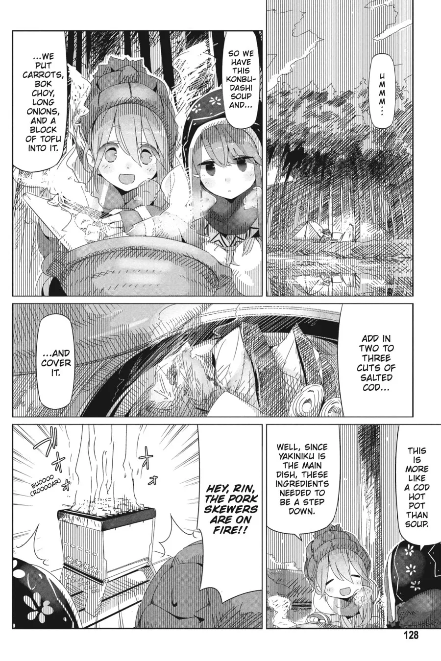 Read Laid-Back Camp chapter 12 image 1 on Lezhin