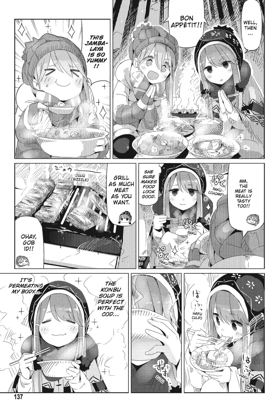 Read Laid-Back Camp chapter 12 image 10 on Lezhin