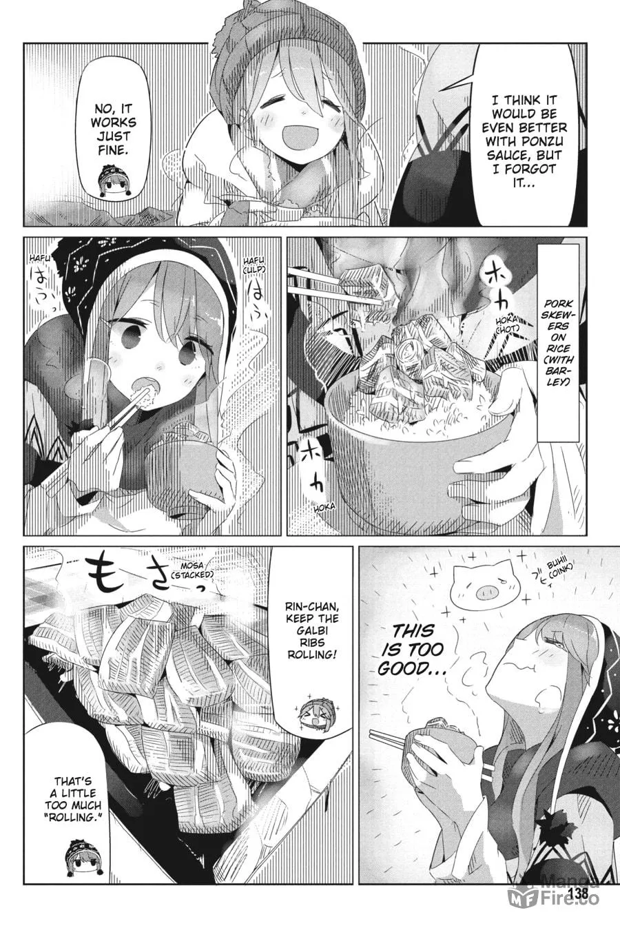 Read Laid-Back Camp chapter 12 image 11 on Lezhin