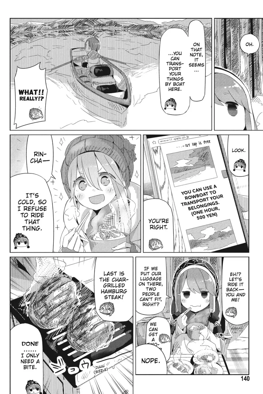 Read Laid-Back Camp chapter 12 image 13 on Lezhin