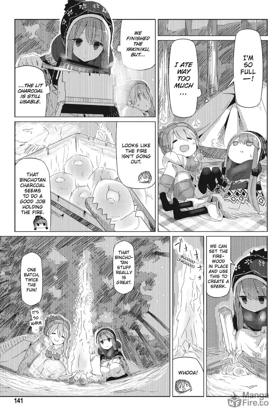Read Laid-Back Camp chapter 12 image 14 on Lezhin