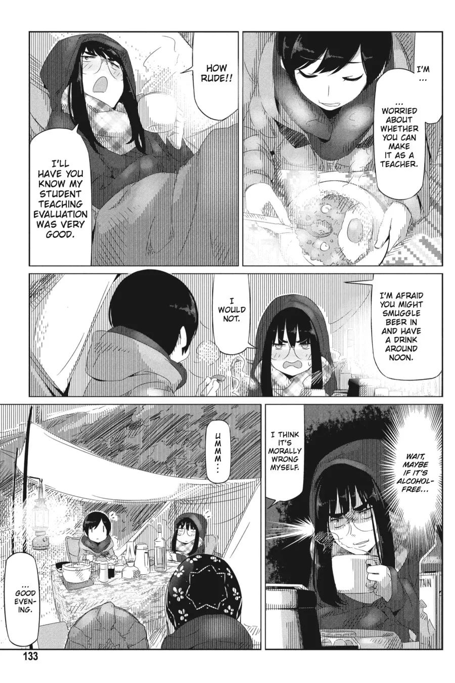 Read Laid-Back Camp chapter 12 image 6 on Lezhin