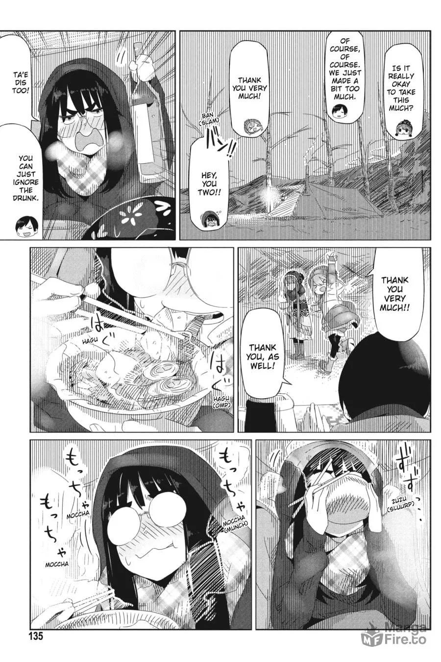 Read Laid-Back Camp chapter 12 image 8 on Lezhin