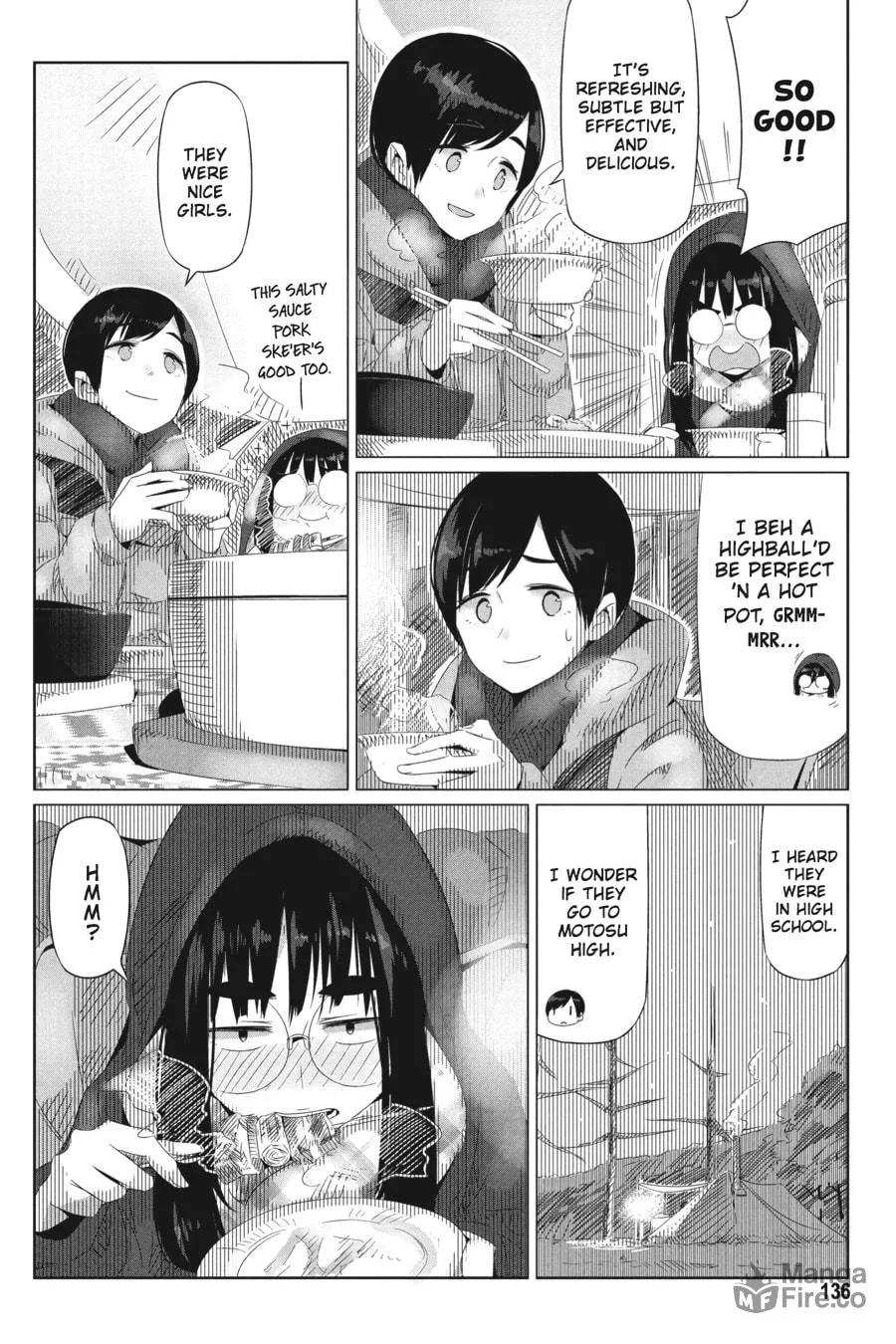 Read Laid-Back Camp chapter 12 image 9 on Lezhin