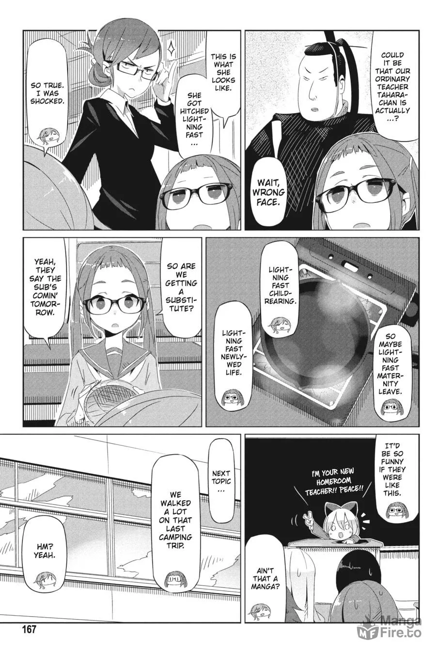 Read Laid-Back Camp chapter 13 image 14 on Lezhin