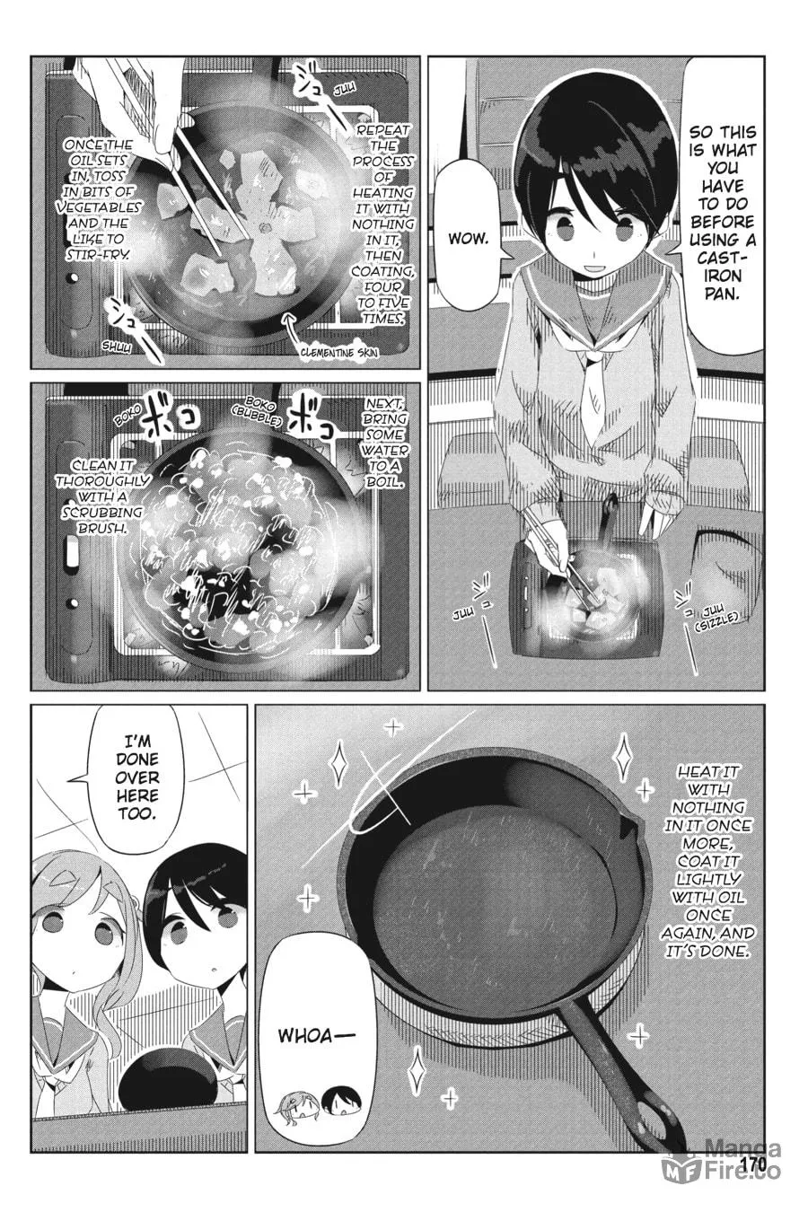 Read Laid-Back Camp chapter 13 image 17 on Lezhin