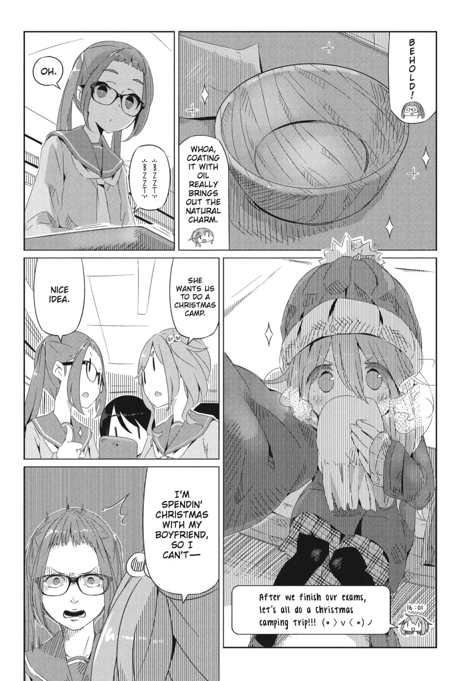 Read Laid-Back Camp chapter 13 image 18 on Lezhin