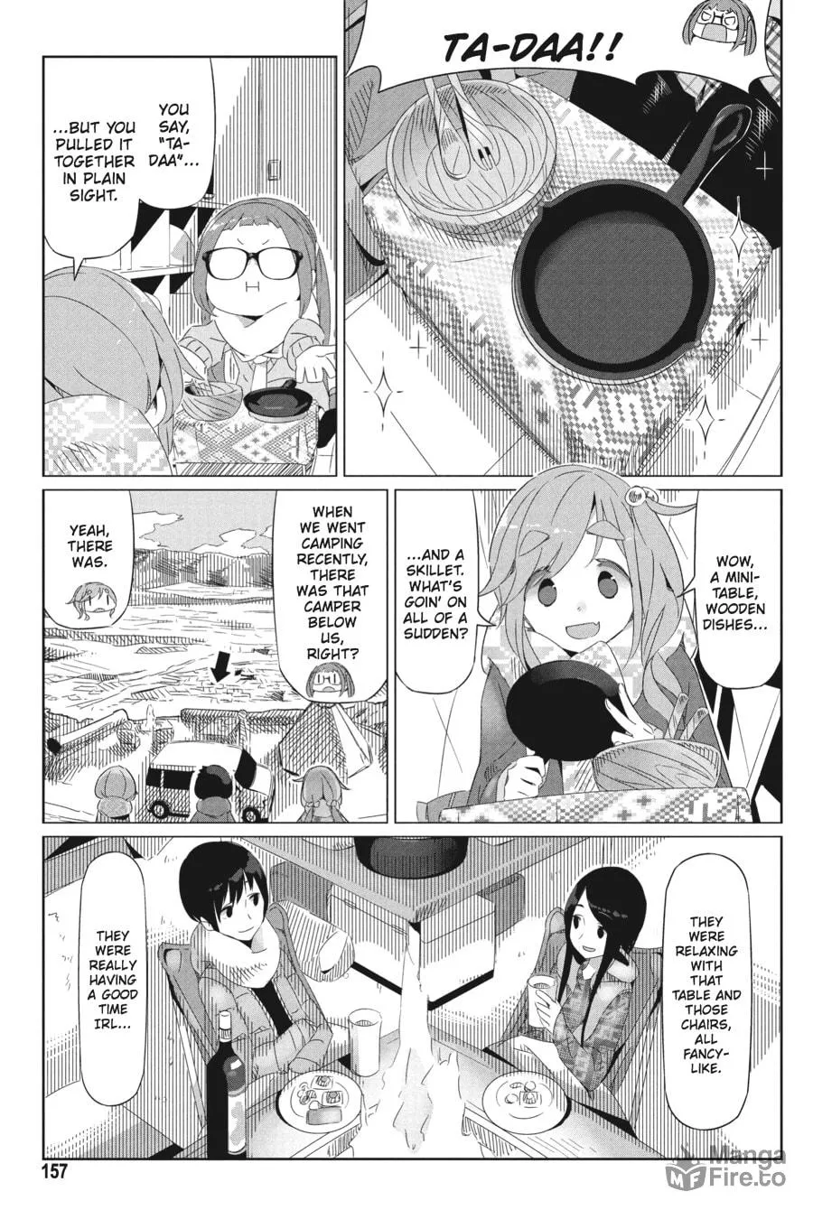 Read Laid-Back Camp chapter 13 image 4 on Lezhin