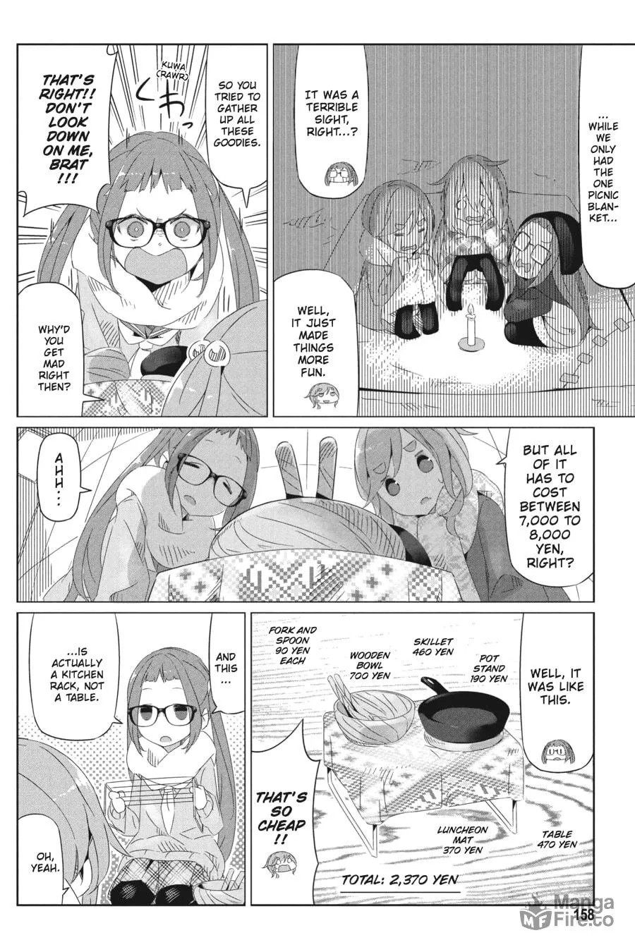 Read Laid-Back Camp chapter 13 image 5 on Lezhin