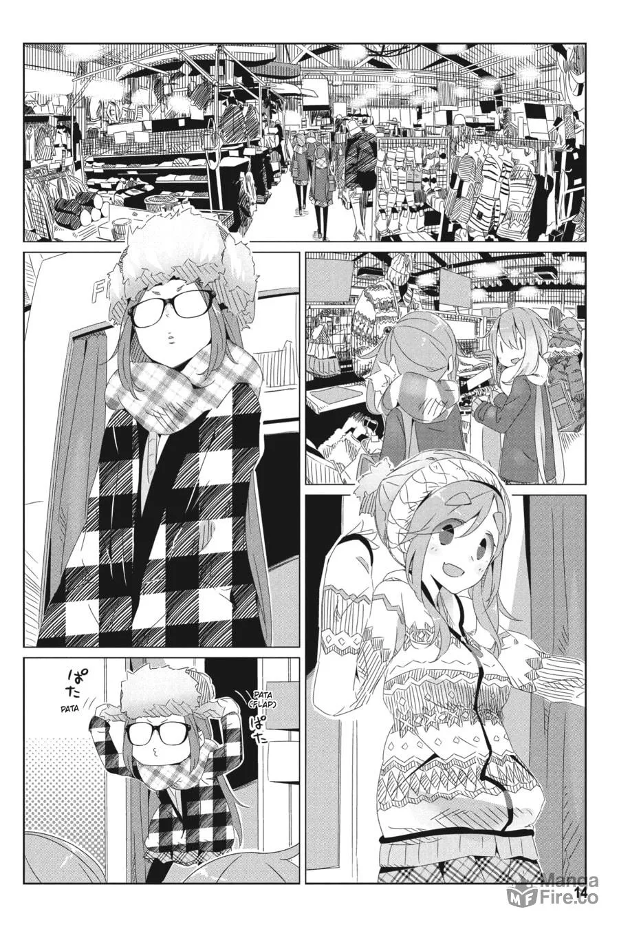 Read Laid-Back Camp chapter 14 image 11 on Lezhin