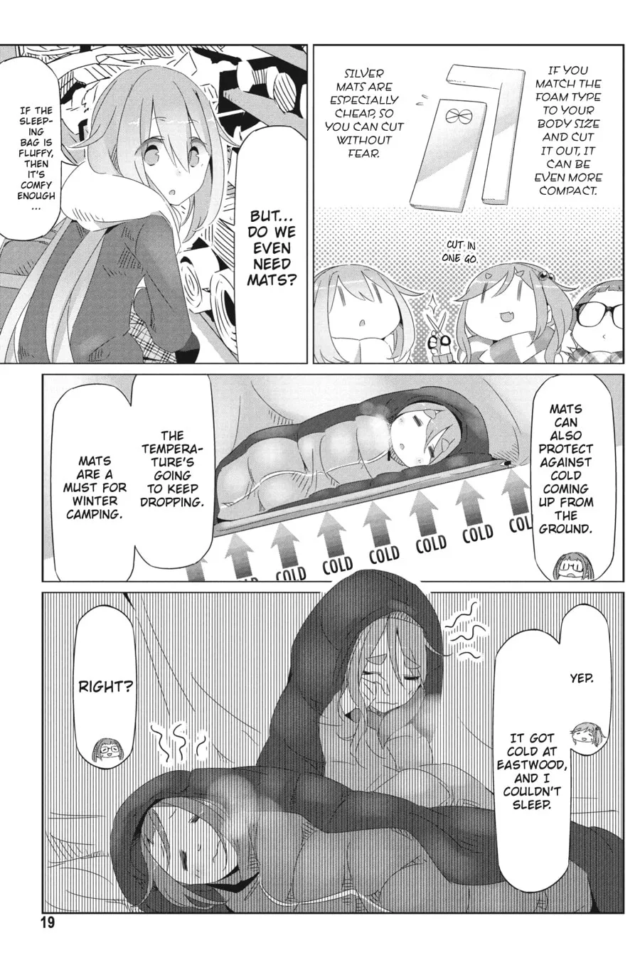 Read Laid-Back Camp chapter 14 image 16 on Lezhin