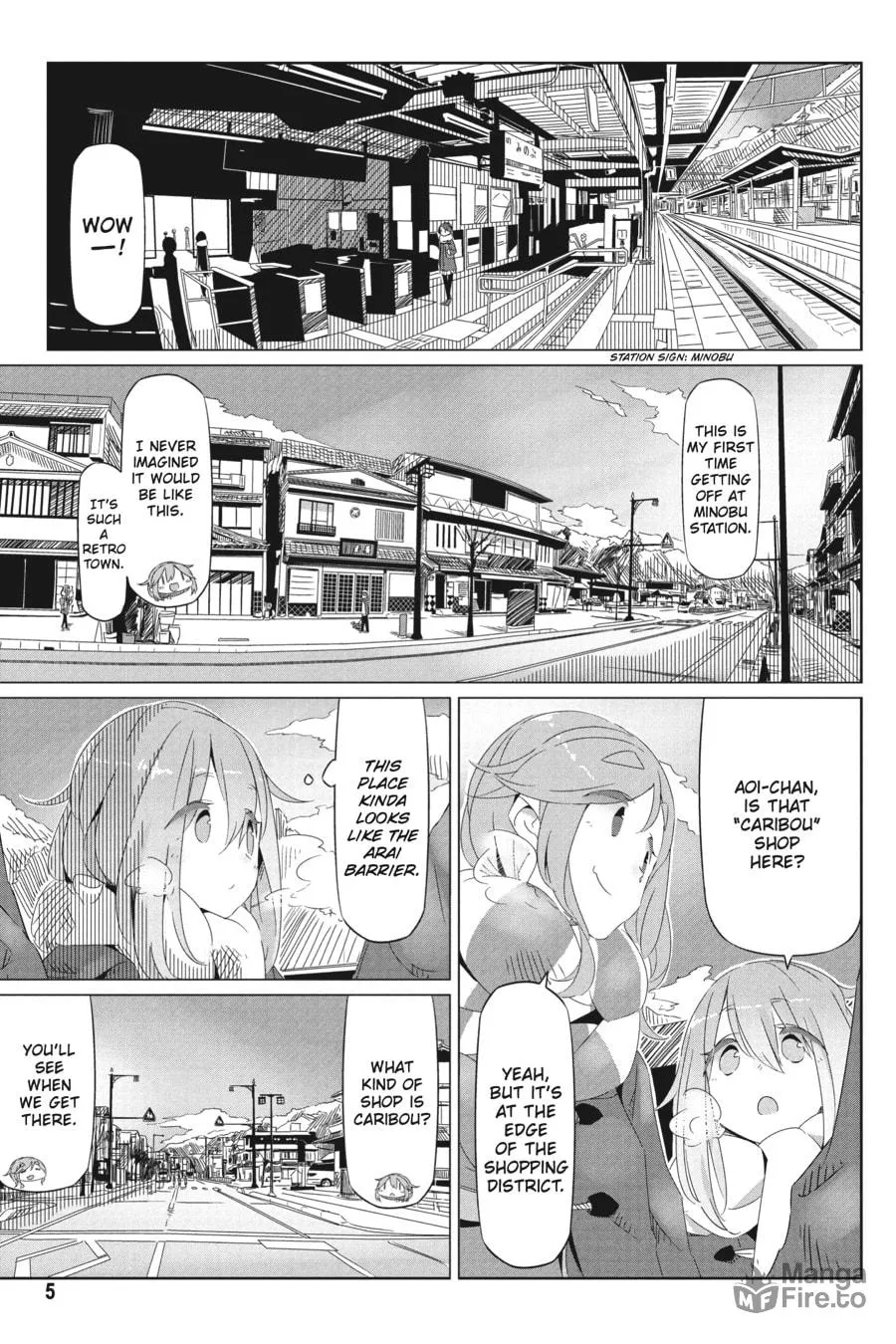 Read Laid-Back Camp chapter 14 image 2 on Lezhin