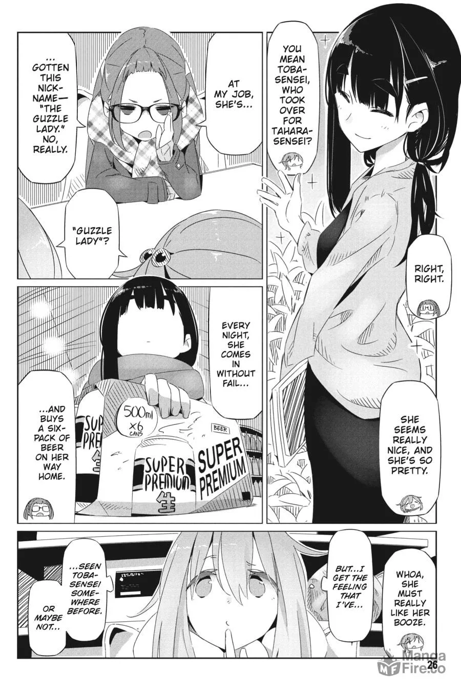 Read Laid-Back Camp chapter 14 image 23 on Lezhin
