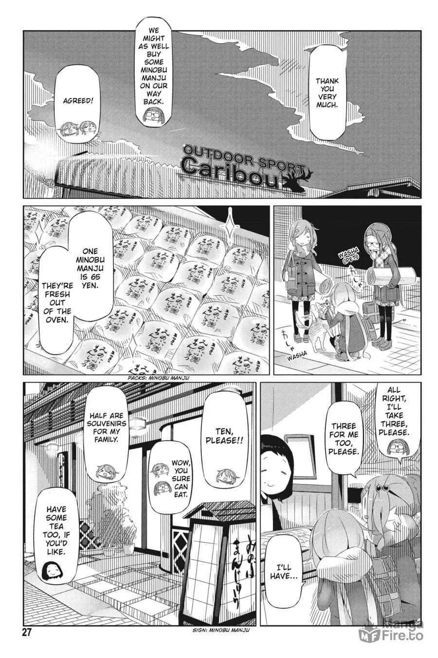 Read Laid-Back Camp chapter 14 image 24 on Lezhin