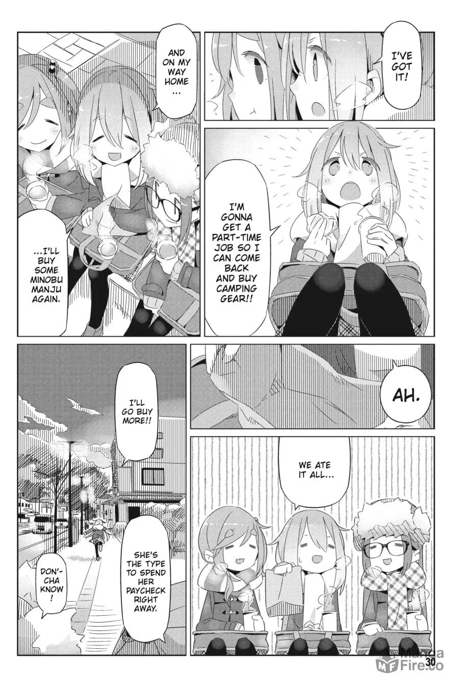 Read Laid-Back Camp chapter 14 image 26 on Lezhin