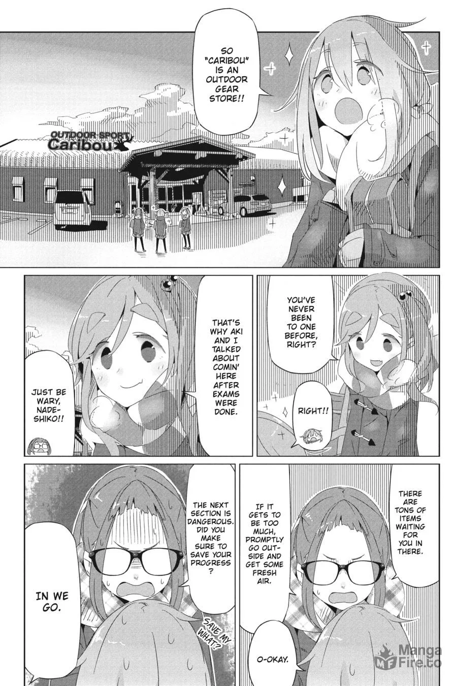 Read Laid-Back Camp chapter 14 image 4 on Lezhin