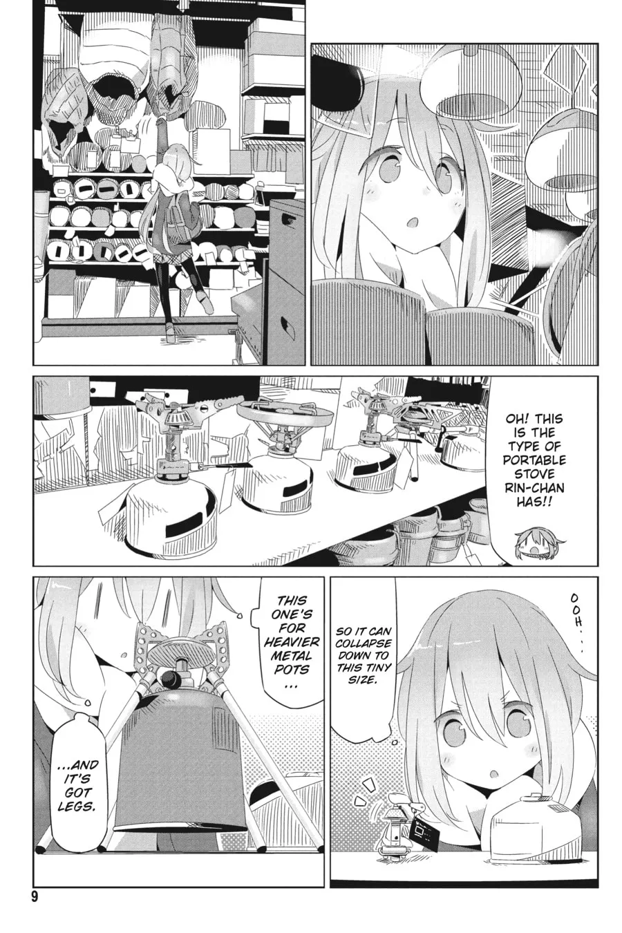 Read Laid-Back Camp chapter 14 image 6 on Lezhin