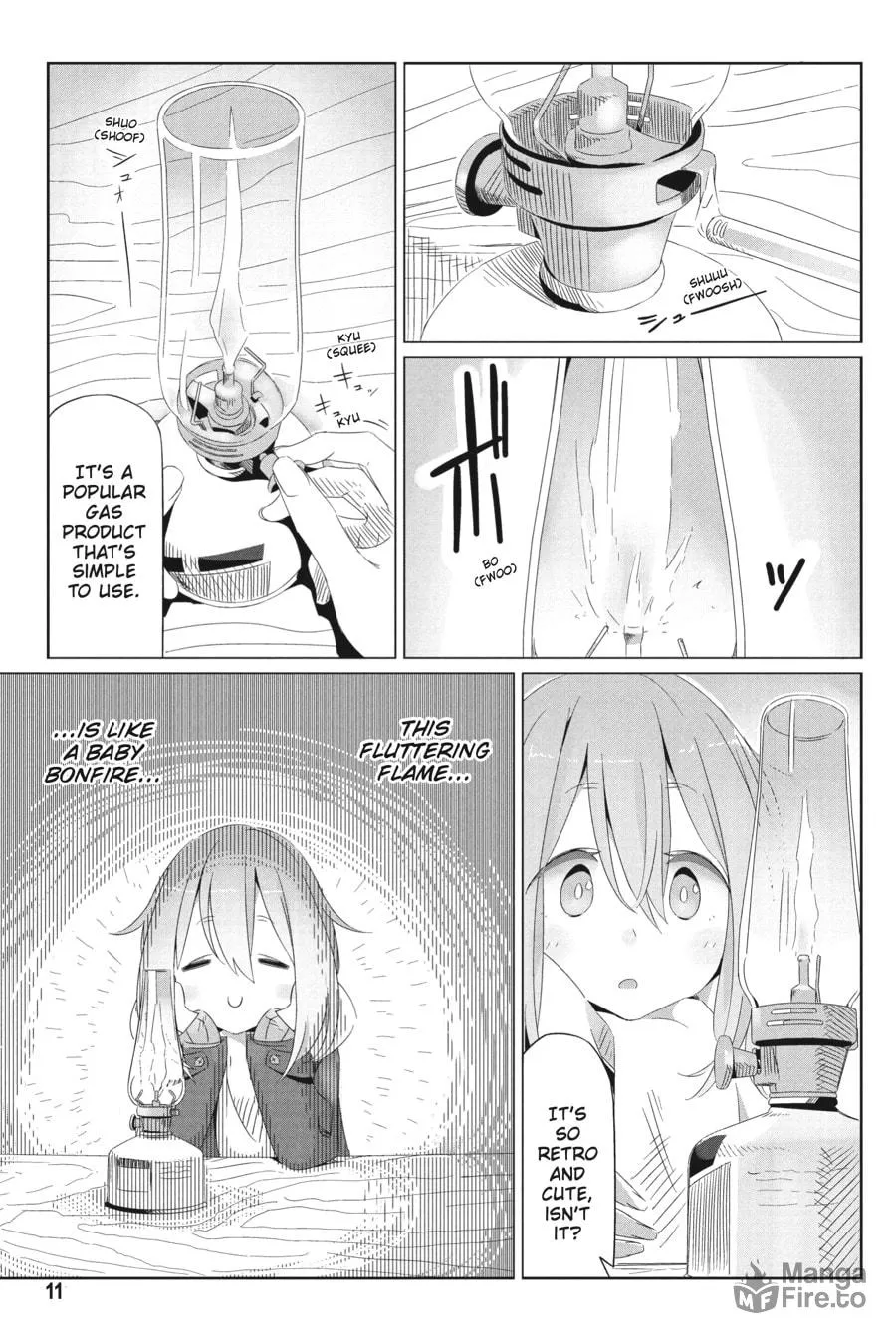 Read Laid-Back Camp chapter 14 image 8 on Lezhin